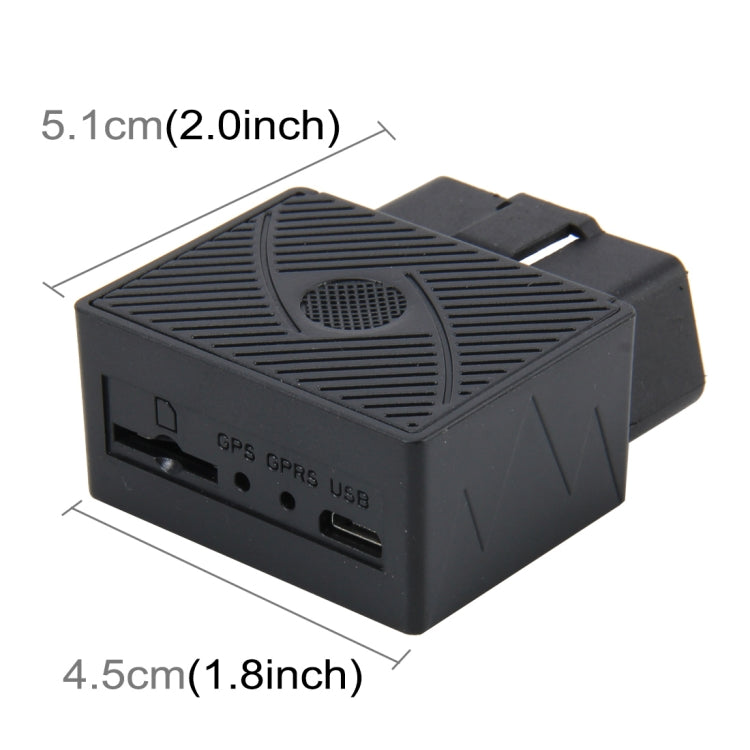 OBD GPS Vehicle Positioning Device(GPS+2G GSM+SMS / GPRS) Quad-band System Supports Electronic Fence & Location Inquiry Through SMS - Car Tracker by PMC TechLife | Online Shopping South Africa | PMC TechLife | Buy Now Pay Later Mobicred