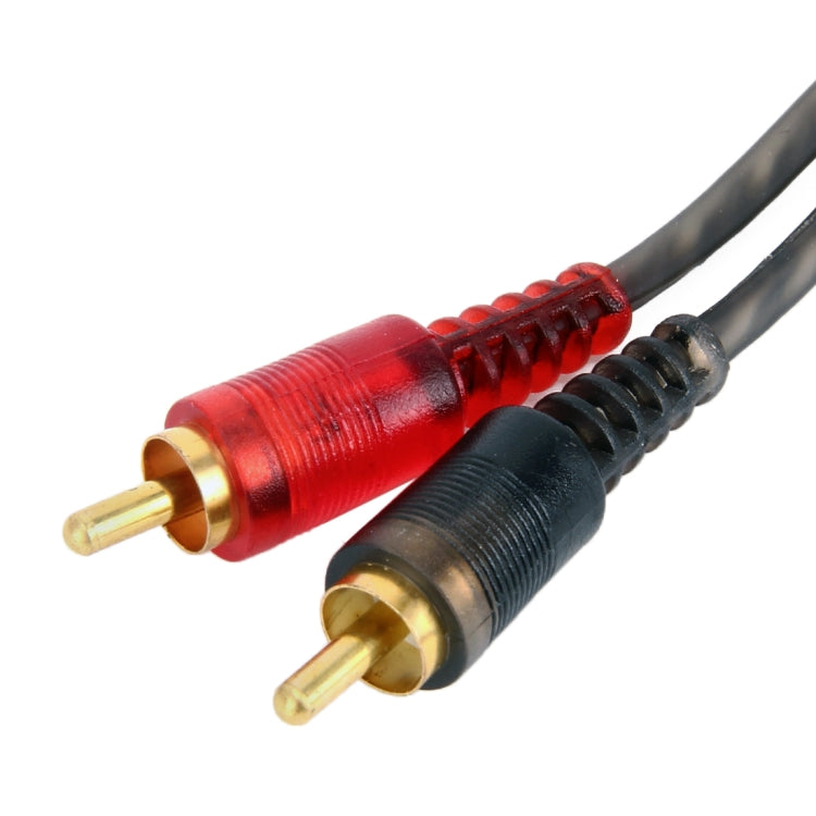 Car AV Audio Video 1 Female to 2 Male Copper Extension Cable Wiring Harness, Cable Length: 26cm - DIY Cables by PMC TechLife | Online Shopping South Africa | PMC TechLife | Buy Now Pay Later Mobicred