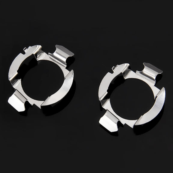 TK-123 1 Pair H7 LED Headlight Bulb Base Retainer Holder Adapter, For Audi: A3, A4L, A6L; Buick: Regal, Excelle, LaCrosse