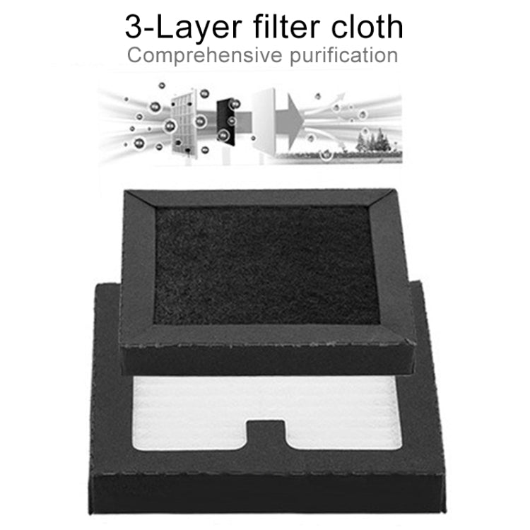 CARZOR Z1 2W USB Car Air Purifier Negative Ions Air Cleaner(Black) - Air Purifier by PMC TechLife | Online Shopping South Africa | PMC TechLife | Buy Now Pay Later Mobicred