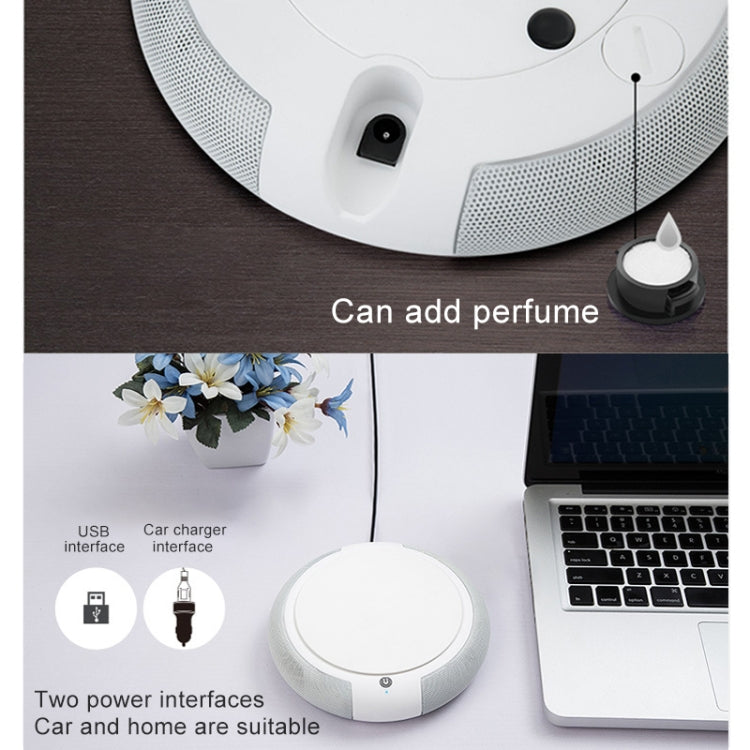 CARZOR Z1 2W USB Car Air Purifier Negative Ions Air Cleaner(Black) - Air Purifier by PMC TechLife | Online Shopping South Africa | PMC TechLife | Buy Now Pay Later Mobicred