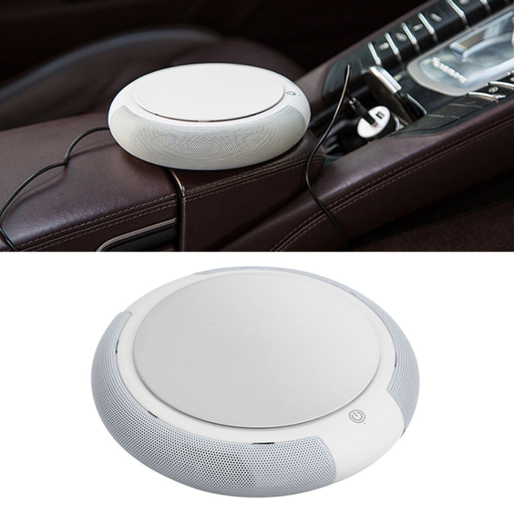 CARZOR Z1 2W USB Car Air Purifier Negative Ions Air Cleaner(White) - Air Purifier by PMC TechLife | Online Shopping South Africa | PMC TechLife | Buy Now Pay Later Mobicred