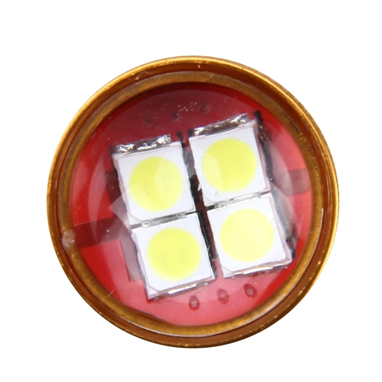2 PCS 1156/BA15S 15W 1300LM 6500K 28 SMD-3030 LED Car Brake Lights Turn Light, DC 12V(White Light) - Brake Lights by PMC TechLife | Online Shopping South Africa | PMC TechLife | Buy Now Pay Later Mobicred