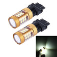 2 PCS 3157 15W 1300LM 6500K 28 SMD-3030 LED Car Brake Lights Turn Light, DC 12V(White Light) - Brake Lights by PMC TechLife | Online Shopping South Africa | PMC TechLife | Buy Now Pay Later Mobicred