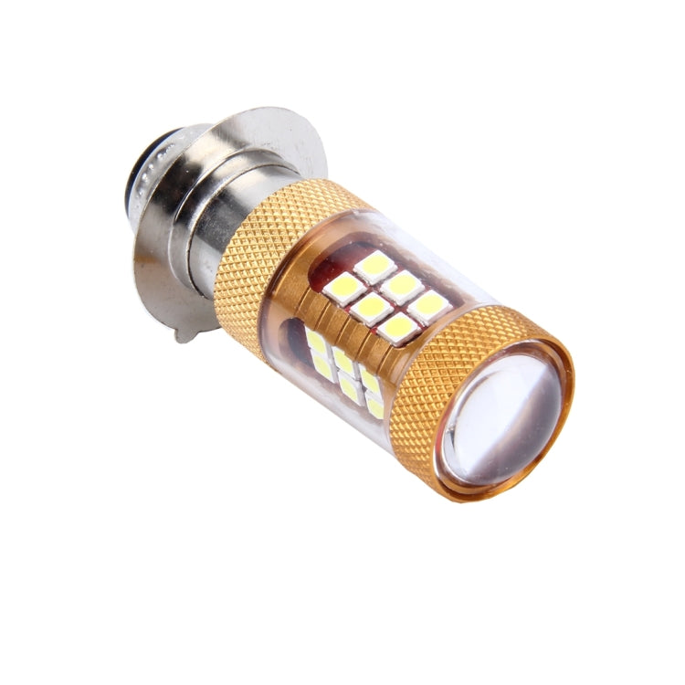 H6M/P15D 15W 1300 LM 6500K Motorcycle Headlight with 28 SMD-3030-LED Lamps, DC 12V(White Light) - Headlights by PMC TechLife | Online Shopping South Africa | PMC TechLife