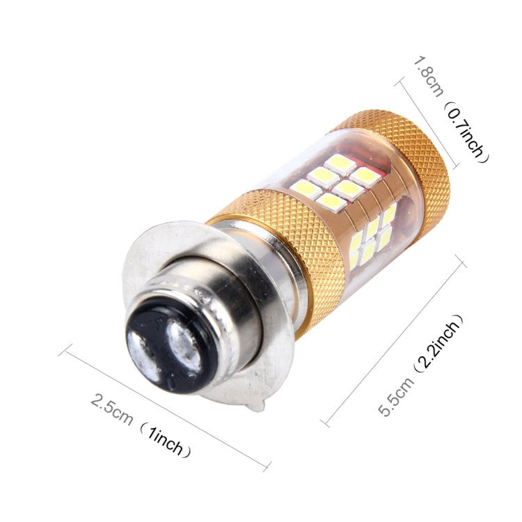H6M/P15D 15W 1300 LM 6500K Motorcycle Headlight with 28 SMD-3030-LED Lamps, DC 12V(White Light) - Headlights by PMC TechLife | Online Shopping South Africa | PMC TechLife