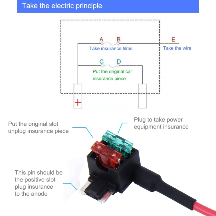 Car 12V Add-A-Circuit TAP Adapter ATM APM Blade Auto Fuse Holder(MINI Size) - free shipping - PMC TechLife - Order now!