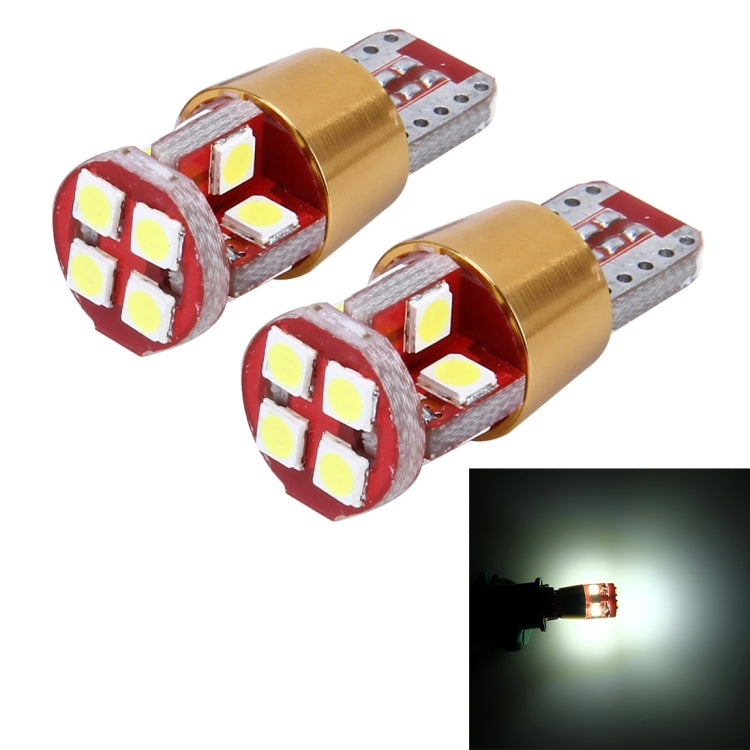 2 PCS T10 3W 300 LM 6000K Constant Current Car Clearance Light with 12 SMD-3030 Lamps, DC 9-18V(White Light) - Clearance Lights by PMC TechLife | Online Shopping South Africa | PMC TechLife | Buy Now Pay Later Mobicred