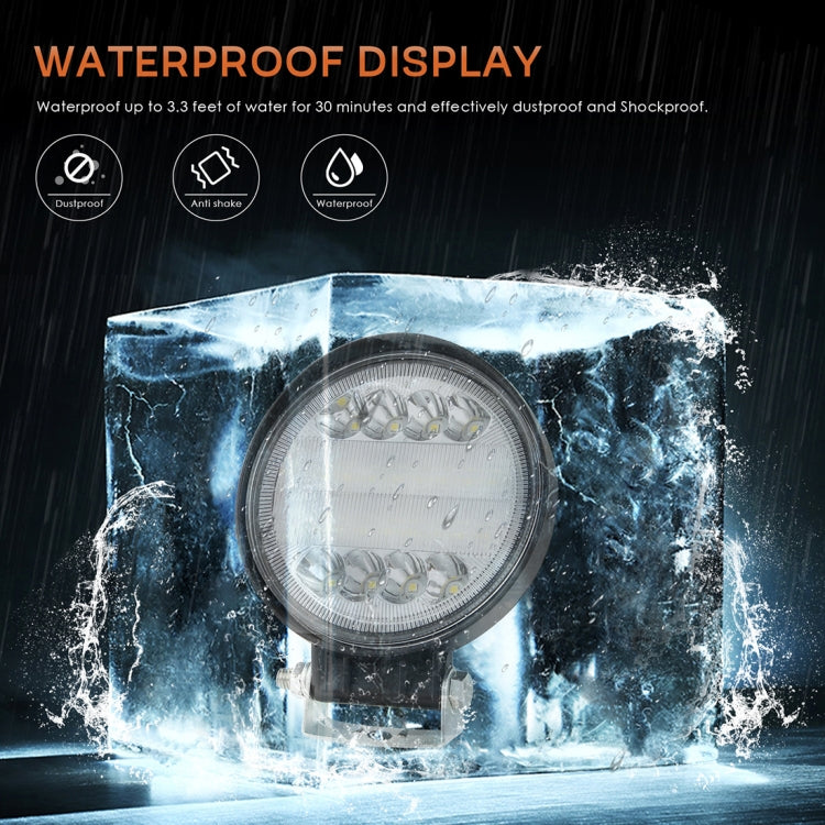 2 PCS 4 inch 15W Spot / Flood Light White Light Round-Shaped Waterproof Car SUV Work Lights Spotlight LED Bulbs, DC 9-30V - Work Lights by PMC TechLife | Online Shopping South Africa | PMC TechLife | Buy Now Pay Later Mobicred