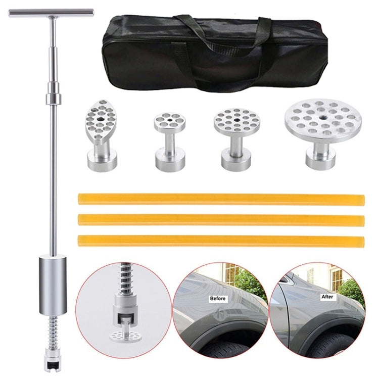 7 in 1 Auto Repair Body Tool Kit PDR Dent Paintless Repair Tools Dent Puller T Bar Slide Hammer Reverse Hammer for Dent - Sheet Metal Tools by PMC TechLife | Online Shopping South Africa | PMC TechLife | Buy Now Pay Later Mobicred