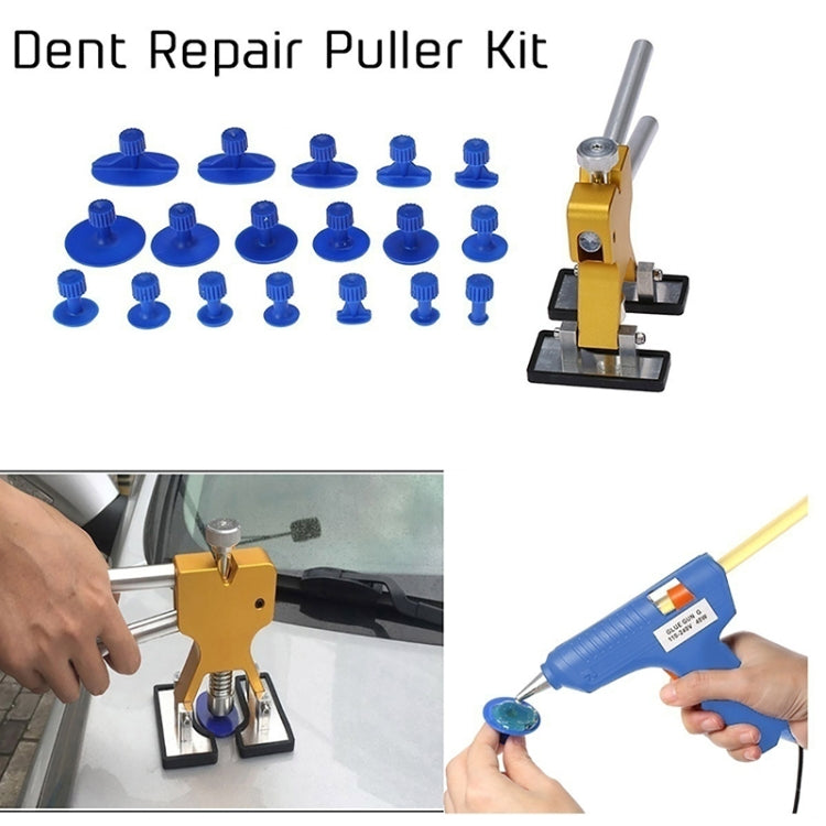 40 in 1 Auto Car Metal PDR Dent Lifter-Glue Puller Tab Hail Removal Paintless Car Dent Repair Tools Kit, with 20W Glue Gun, US Plug or EU Plug - free shipping - PMC TechLife - Order now!
