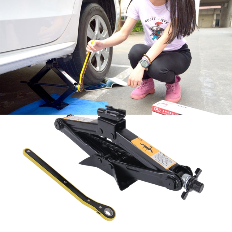 Upright ST-112C Heavy Duty Stabilizer Scissor Jack with Handle Lift Levelers 4000 Pound (2 Ton) Capacity Each - 9.8 to 44.2 CM Range - Car Jacks by PMC TechLife | Online Shopping South Africa | PMC TechLife | Buy Now Pay Later Mobicred
