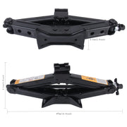 Upright ST-112C Heavy Duty Stabilizer Scissor Jack with Handle Lift Levelers 4000 Pound (2 Ton) Capacity Each