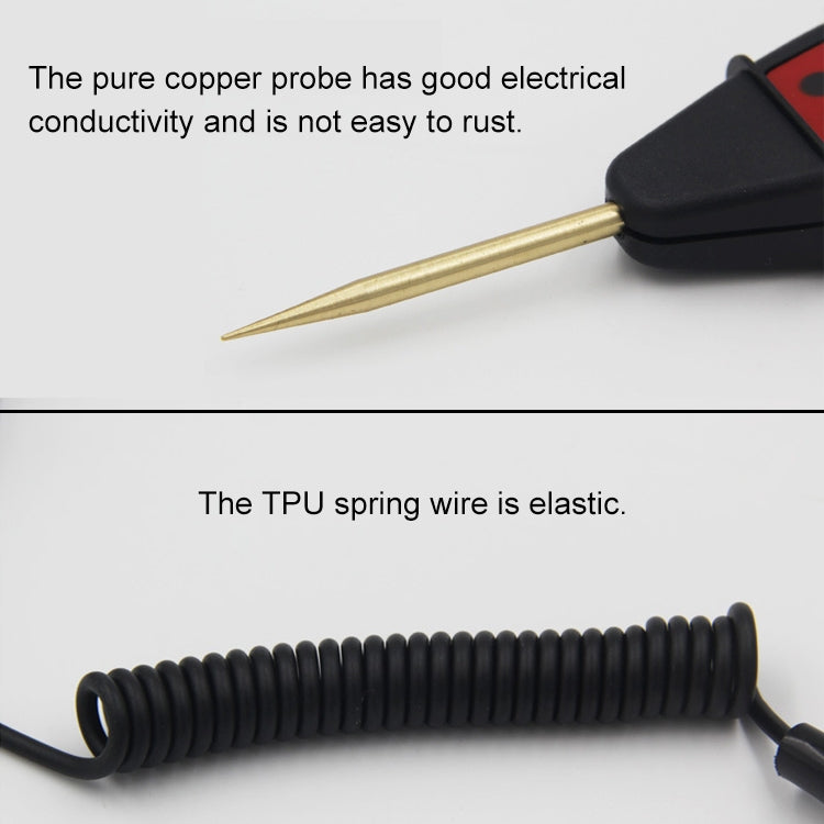 Car 2 in 1 Digital Display Diagnostic Tool Voltage Tester Circuit Detect - Electronic Test by PMC TechLife | Online Shopping South Africa | PMC TechLife | Buy Now Pay Later Mobicred