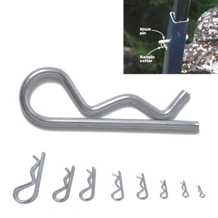 180 PCS Heavy Duty Zinc Plated Cotter R Tractor Clip Pin for Car / Boat / Garages - Booster Cable & Clip by PMC TechLife | Online Shopping South Africa | PMC TechLife