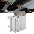 2.25 inch Car Turbo Exhaust Downpipe Stainless Steel Lap Joint Band Clamp - Booster Cable & Clip by PMC TechLife | Online Shopping South Africa | PMC TechLife | Buy Now Pay Later Mobicred