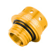 Car Modified Stainless Steel Oil Cap Engine Tank Cover for Mitsubishi, Size: 5.0 x 4.6cm(Gold) - Tank Covers by PMC TechLife | Online Shopping South Africa | PMC TechLife | Buy Now Pay Later Mobicred