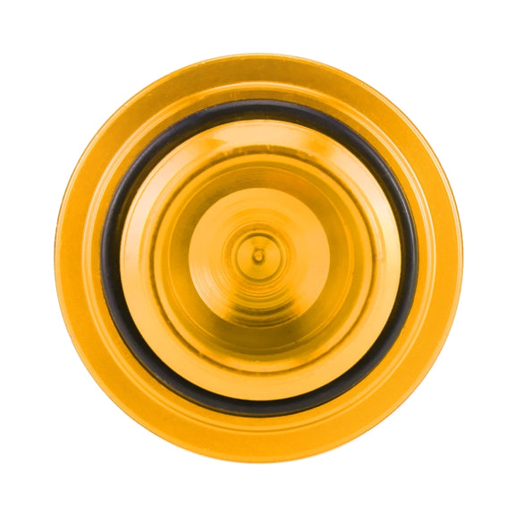 Car Modified Stainless Steel Oil Cap Engine Tank Cover for Mitsubishi, Size: 5.0 x 4.6cm(Gold)