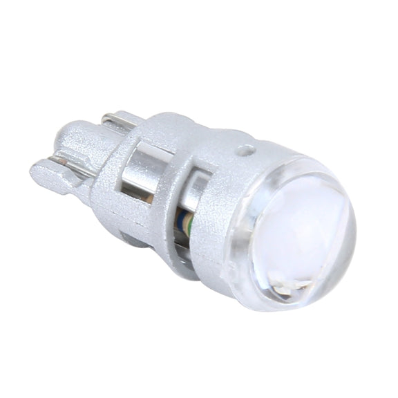 10 PCS T10 1W 50LM Car Clearance Light with SMD-3030 Lamp, DC 12V(Pink Light)