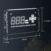 A2 HUD 3.5 inch HD GPS Car Head Up Display, Speed & Over Speed Alarm, Compass, Freely Switch Between Kilometers and Miles(Black)
