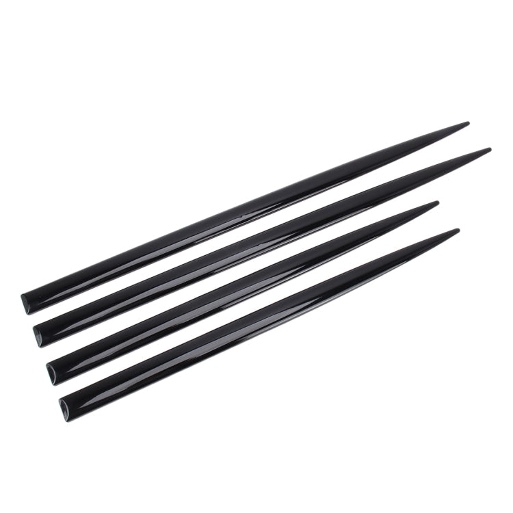 4 PCS Car Auto Door Side Edge Metal Anti-scratch Body Guard Protection Strip Sticker(Black) - Anti Collision Sticker by PMC TechLife | Online Shopping South Africa | PMC TechLife | Buy Now Pay Later Mobicred
