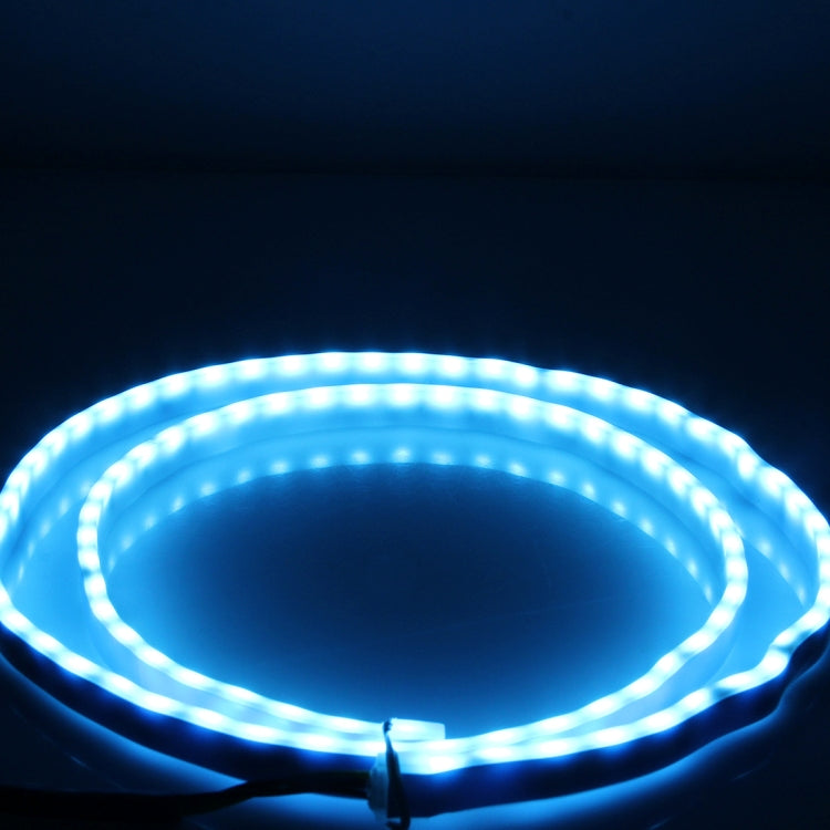 1.2m Car Auto Waterproof Universal Four Color Rear Flowing Light Tail Box Lights with Tail Light Controller, Ice Blue Light Driving Light, White Light Reversing Light, Red Light Brake Light, Yellow Light Turn Signal Light, LED Lamp Strip Tail Decoration - Brake Lights by PMC TechLife | Online Shopping South Africa | PMC TechLife | Buy Now Pay Later Mobicred