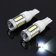 2 PCS T15 10W 650 LM 6000K Car Auto Brake Light Clearance Light Backup Light with 1 Lamps and 32 SMD-4014 LED Lamps, DC 12V(White Light) - Brake Lights by PMC TechLife | Online Shopping South Africa | PMC TechLife | Buy Now Pay Later Mobicred