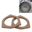 2 PCS Car Auto Wood Loudspeaker Base Protection Cover Holder Mat for Toyota - Car Amplifiers by PMC TechLife | Online Shopping South Africa | PMC TechLife | Buy Now Pay Later Mobicred