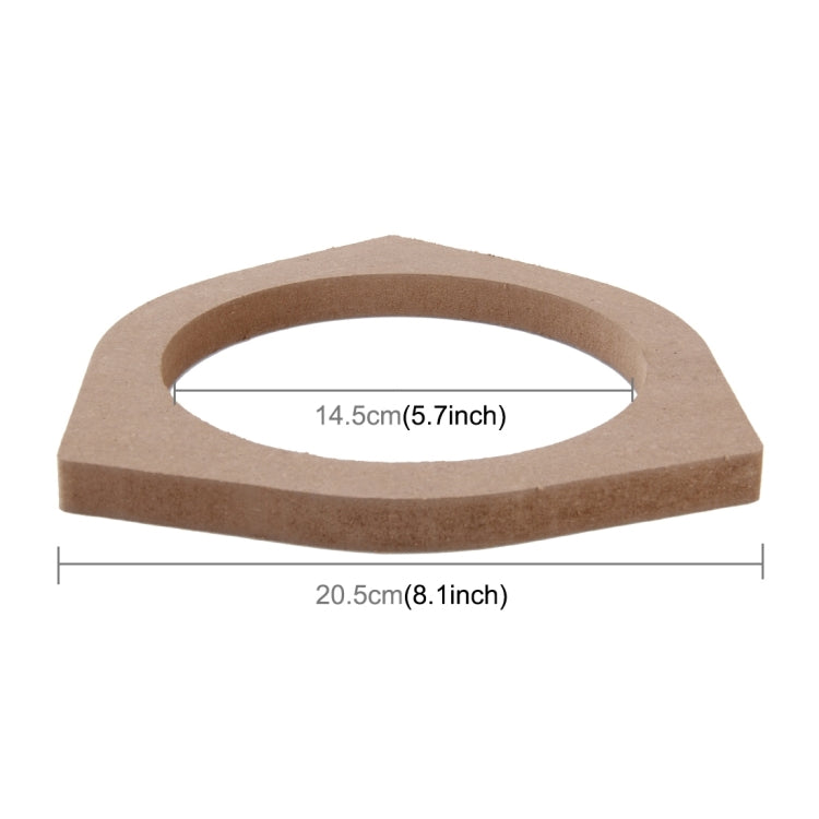 2 PCS Car Auto Wood Loudspeaker Base Protection Cover Holder Mat for Toyota - Car Amplifiers by PMC TechLife | Online Shopping South Africa | PMC TechLife | Buy Now Pay Later Mobicred