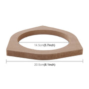 2 PCS Car Auto Wood Loudspeaker Base Protection Cover Holder Mat for Toyota