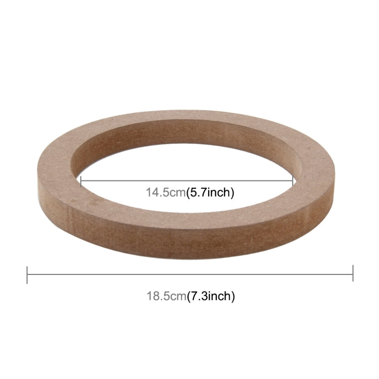 2 PCS Car Auto Universal Wood Loudspeaker Base Protection Cover Holder Mat, Inner Diameter: 14.5cm - Car Amplifiers by PMC TechLife | Online Shopping South Africa | PMC TechLife | Buy Now Pay Later Mobicred
