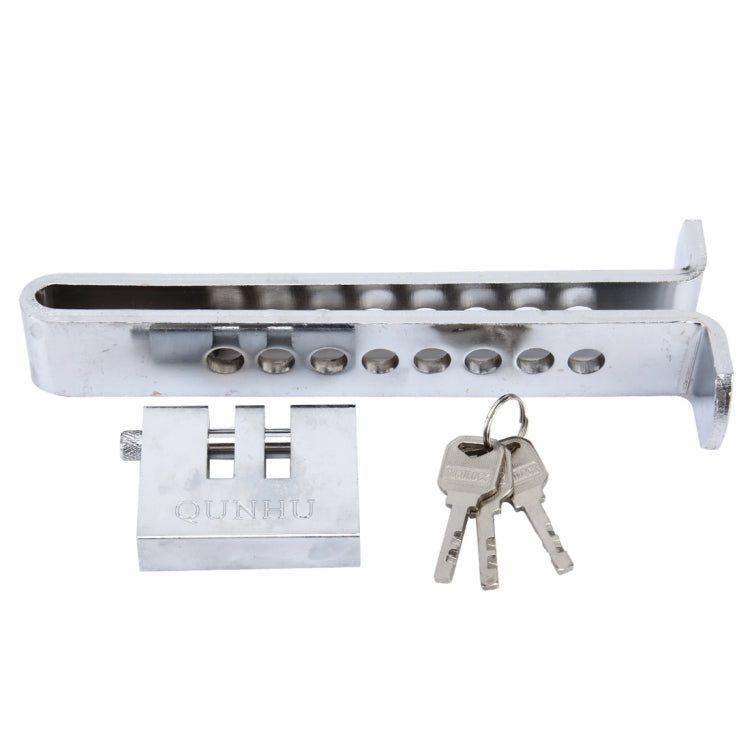 Car Auto Stainless Steel  Anti-theft Clutch Lock Car Brake Safety Lock Tool Accelerator Pedal Lock with Keys Suitable for Clutch Height Under 22.5cm - Steering Wheel Locks by PMC Jewellery | Online Shopping South Africa | PMC Jewellery | Buy Now Pay Later Mobicred