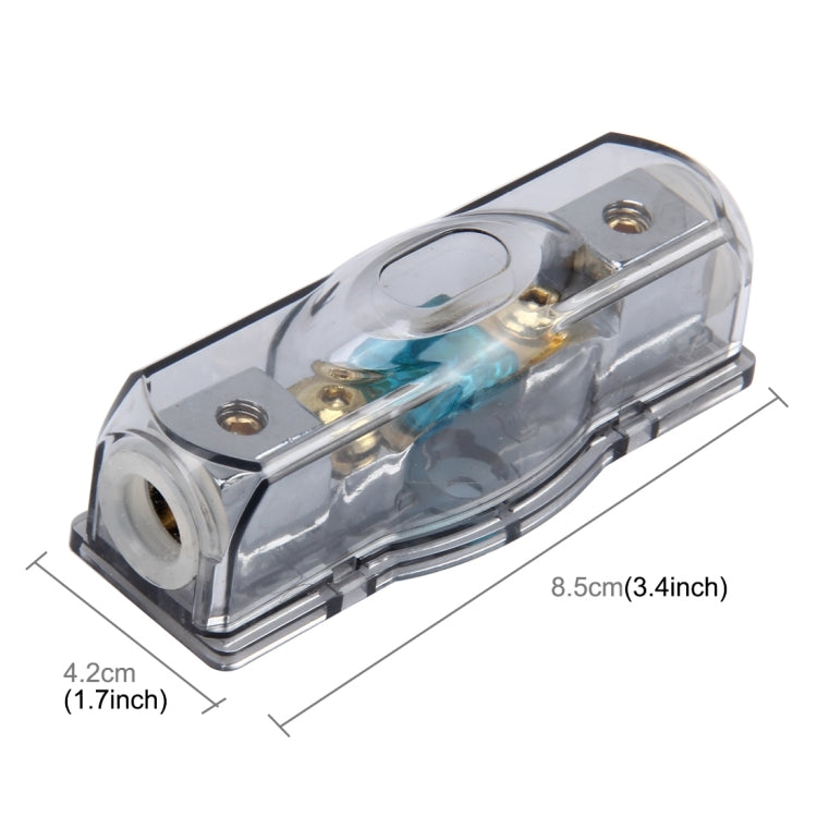 Car Auto Fuse Holder Blade Fuse Holder Bolt-on Fuse Holder with 60A Fuse for Car Audio - Fuse by PMC TechLife | Online Shopping South Africa | PMC TechLife | Buy Now Pay Later Mobicred