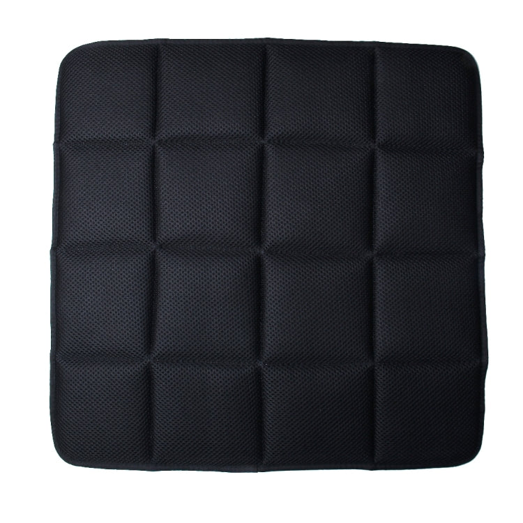 Universal Breathable Four Season Auto Ice Blended Fabric Mesh Seat Cover Cushion Pad Mat for Car Supplies Office Chair(Black)