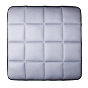 Universal Breathable Four Season Auto Ice Blended Fabric Mesh Seat Cover Cushion Pad Mat for Car Supplies Office Chair(Grey)