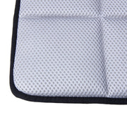 Universal Breathable Four Season Auto Ice Blended Fabric Mesh Seat Cover Cushion Pad Mat for Car Supplies Office Chair(Grey)