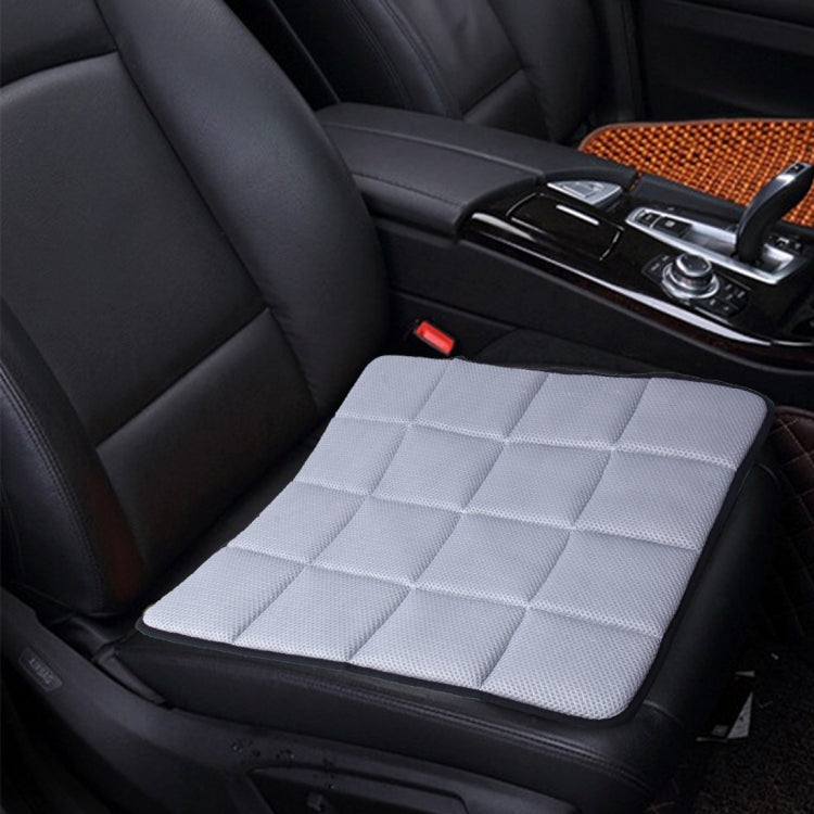 Universal Breathable Four Season Auto Ice Blended Fabric Mesh Seat Cover Cushion Pad Mat for Car Supplies Office Chair(Grey) - Seat Accessories by PMC TechLife | Online Shopping South Africa | PMC TechLife | Buy Now Pay Later Mobicred