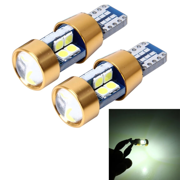 2 PCS T10 3W Error-Free Car Clearance Light with 19 SMD-3030 LED Lamp, DC 12V (White Light)