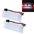 2 PCS License Plate Light with 24 SMD-3528 Lamps for Opel - License Plate Lights by PMC TechLife | Online Shopping South Africa | PMC TechLife | Buy Now Pay Later Mobicred