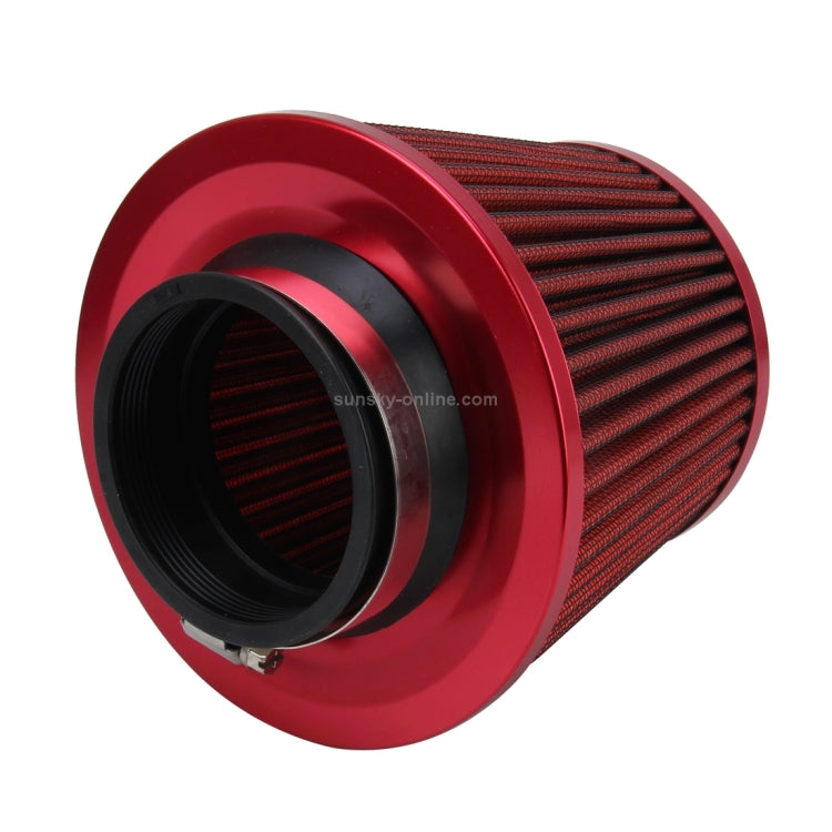 Universal Car Air Filter Mechanic Supercharger Car Car Filter Kits Air Intake Cool Filter, Size: 14.5*15cm(Red)(Red) - Air Intake System by PMC TechLife | Online Shopping South Africa | PMC TechLife | Buy Now Pay Later Mobicred