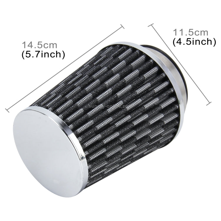 Universal Car Air Filter Mechanic Supercharger Car Car Filter Kits Air Intake Cool Filter, Size: 14.5*11.5cm(Black)(Black) - Air Intake System by PMC TechLife | Online Shopping South Africa | PMC TechLife | Buy Now Pay Later Mobicred