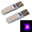 2PCS T10 3W 16 SMD-4014 LEDs Car Clearance Lights Lamp, DC 12V(Pink Light) - Clearance Lights by PMC TechLife | Online Shopping South Africa | PMC TechLife | Buy Now Pay Later Mobicred
