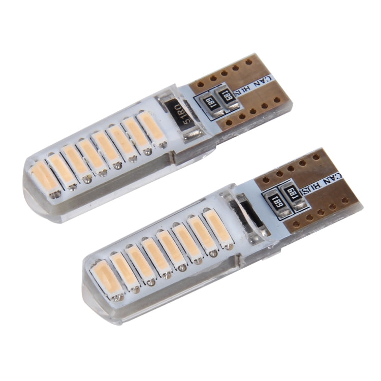 2PCS T10 3W 16 SMD-4014 LEDs Car Clearance Lights Lamp, DC 12V(Pink Light) - Clearance Lights by PMC TechLife | Online Shopping South Africa | PMC TechLife | Buy Now Pay Later Mobicred