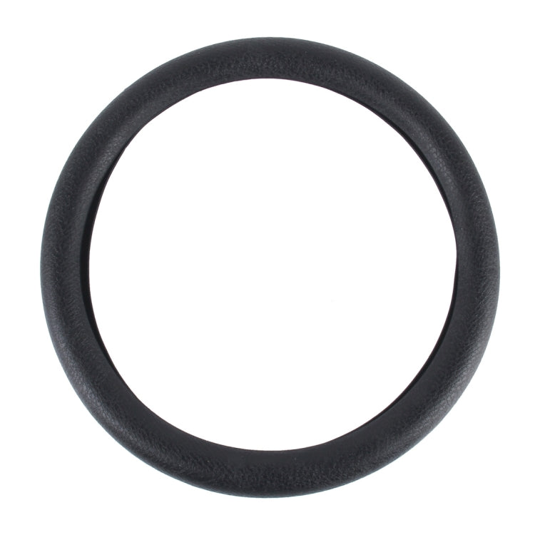 Crocodile Texture Universal Rubber Car Steering Wheel Cover For 34-48cm Wheel  (Beige)