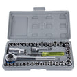 AIWA 40 PCS Automobile Motorcycle Tool Box Set Socket Wrench Sleeve Suit Hardware Auto Car Repair Tools Socket Wrenches for Precise Repair or Maintenance - Hand Tool Sets by PMC TechLife | Online Shopping South Africa | PMC TechLife | Buy Now Pay Later Mobicred