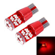 2 PCS T10 5W 27 SMD-3014 LEDs Car Clearance Light Lamp, DC 12V(Red Light) - Clearance Lights by PMC TechLife | Online Shopping South Africa | PMC TechLife | Buy Now Pay Later Mobicred