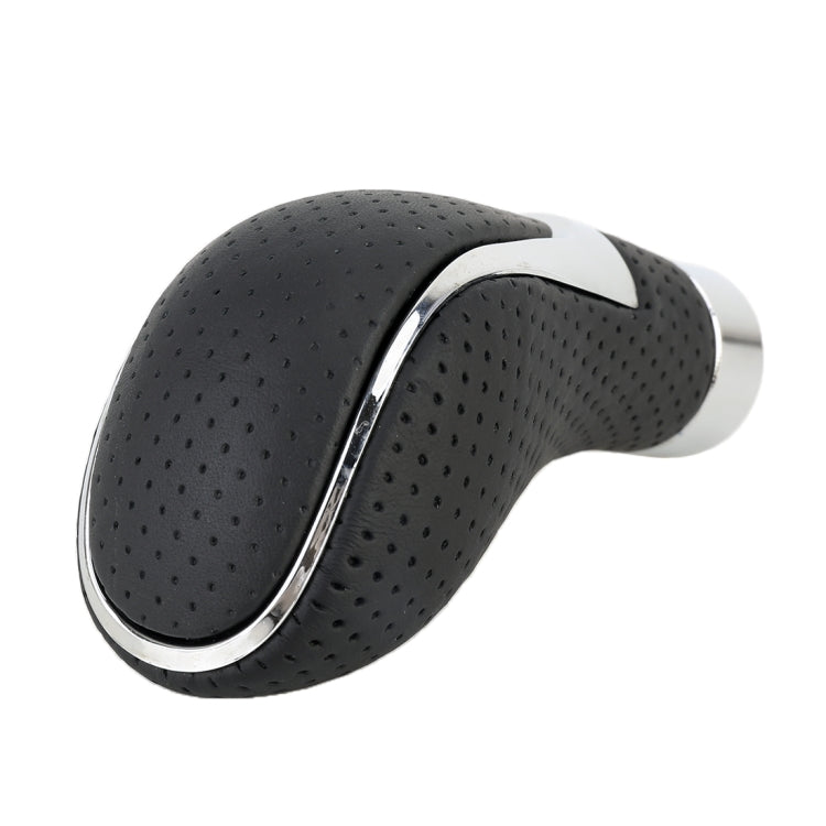 Universal Car PU Leather and Metal Gear Shift Knob Modified Auto Car Transmission Shift Lever Knob - Shift Knob by PMC TechLife | Online Shopping South Africa | PMC TechLife | Buy Now Pay Later Mobicred