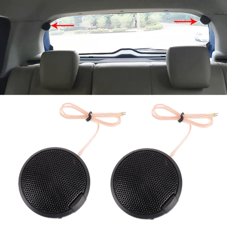 2 PCS CQS-68 20W 105dB Car Dome Tweeter Audio Loudspeaker Treble Speaker - Car Amplifiers by PMC TechLife | Online Shopping South Africa | PMC TechLife | Buy Now Pay Later Mobicred