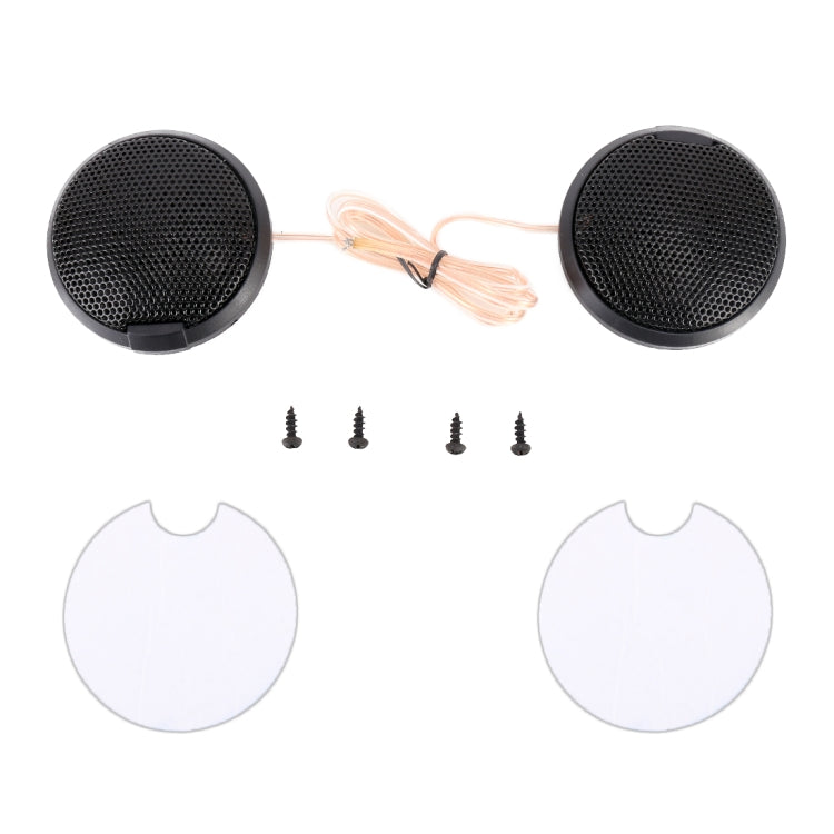 2 PCS CQS-68 20W 105dB Car Dome Tweeter Audio Loudspeaker Treble Speaker - Car Amplifiers by PMC TechLife | Online Shopping South Africa | PMC TechLife | Buy Now Pay Later Mobicred