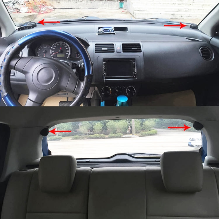 2 PCS CQS-68 20W 105dB Car Dome Tweeter Audio Loudspeaker Treble Speaker - Car Amplifiers by PMC TechLife | Online Shopping South Africa | PMC TechLife | Buy Now Pay Later Mobicred